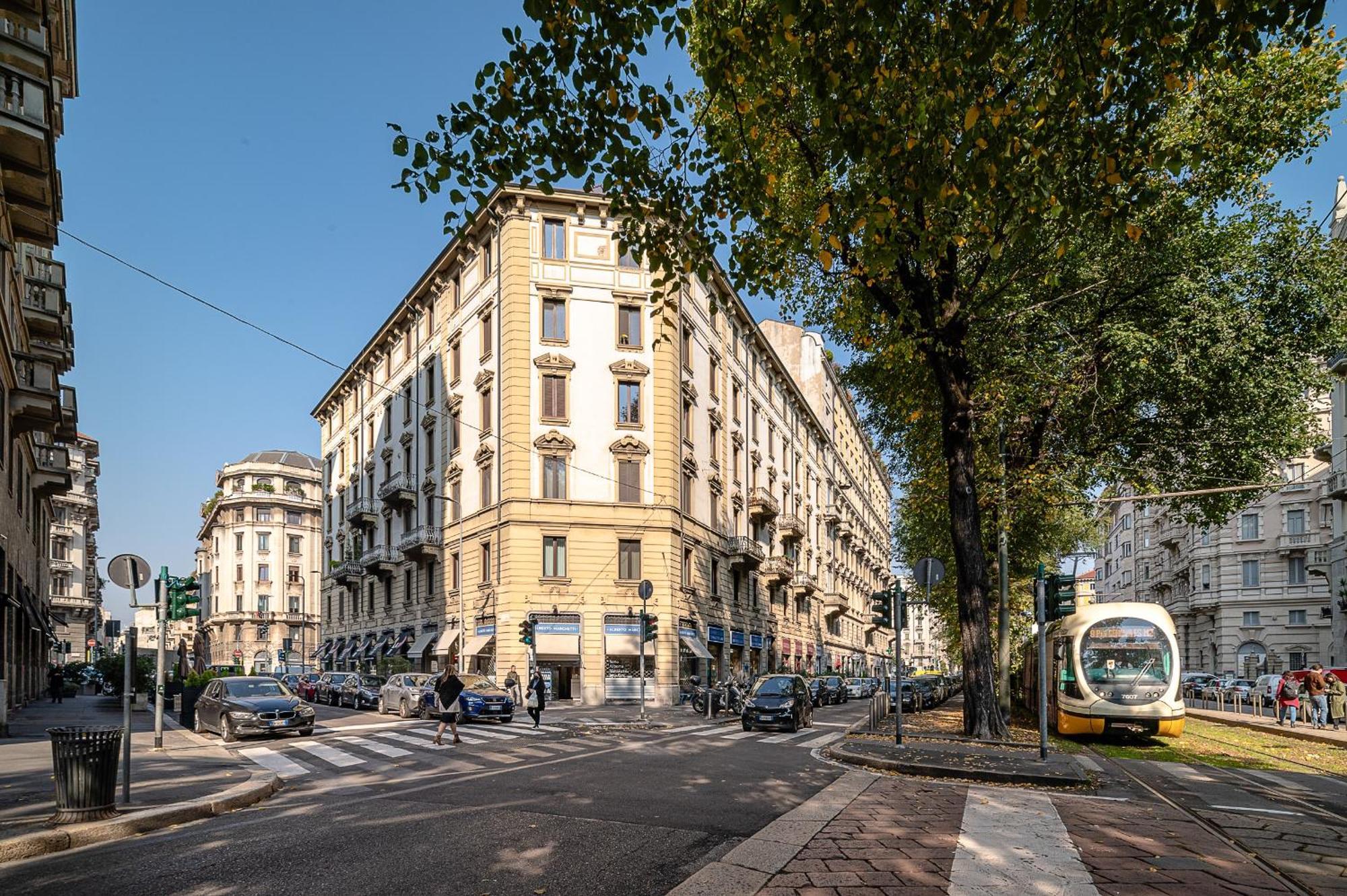 Classbnb-Elegant Apartment Near The City Center Milaan Buitenkant foto
