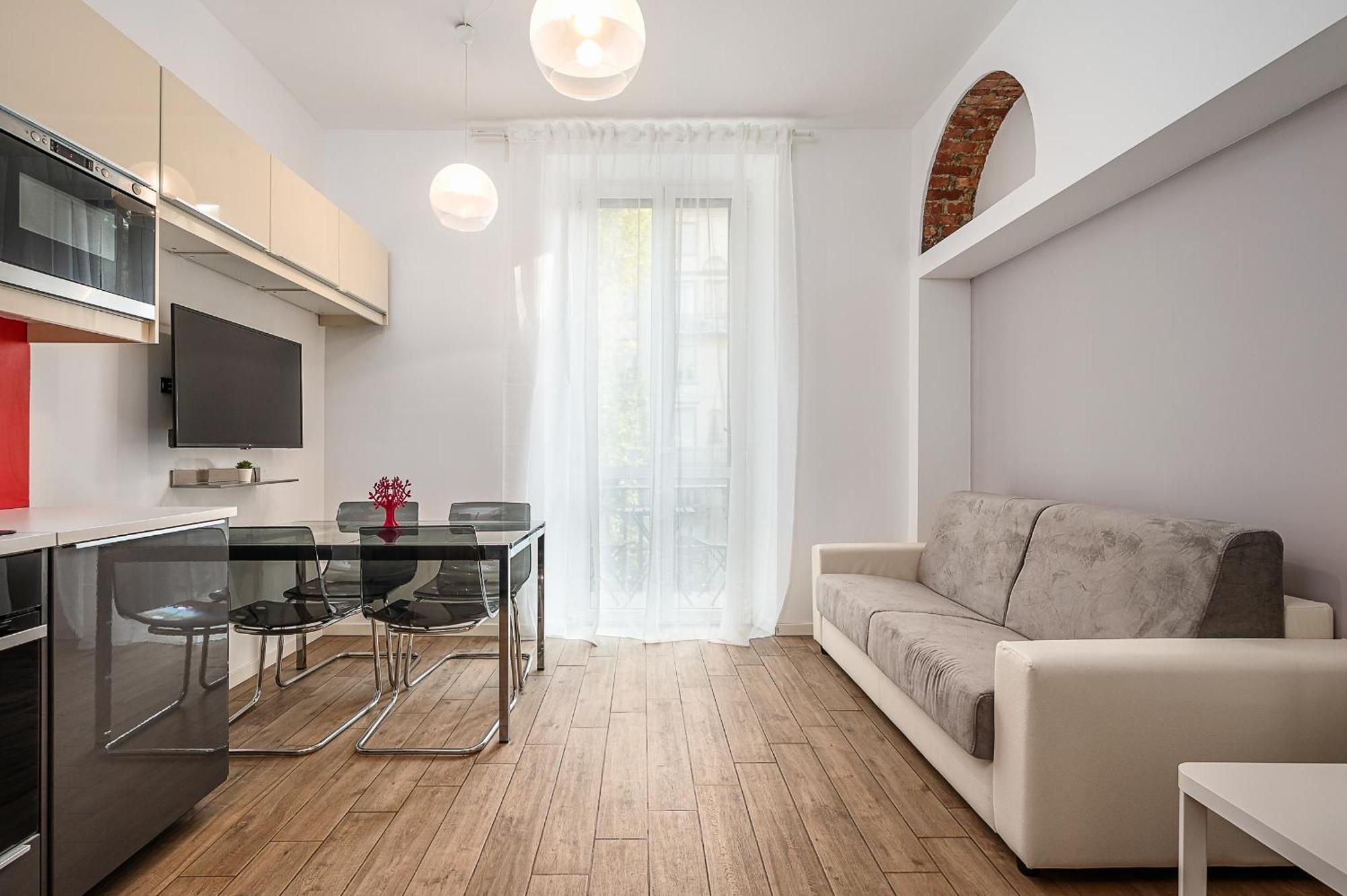 Classbnb-Elegant Apartment Near The City Center Milaan Buitenkant foto